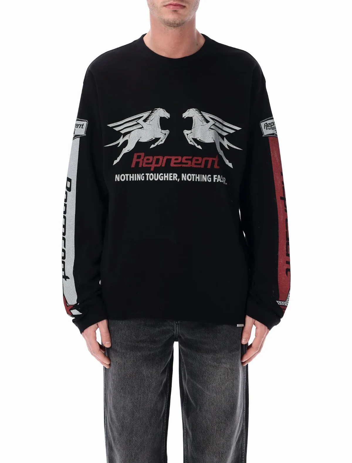 Pegasus Mesh Long Sleeve T-shirt by REPRESENT