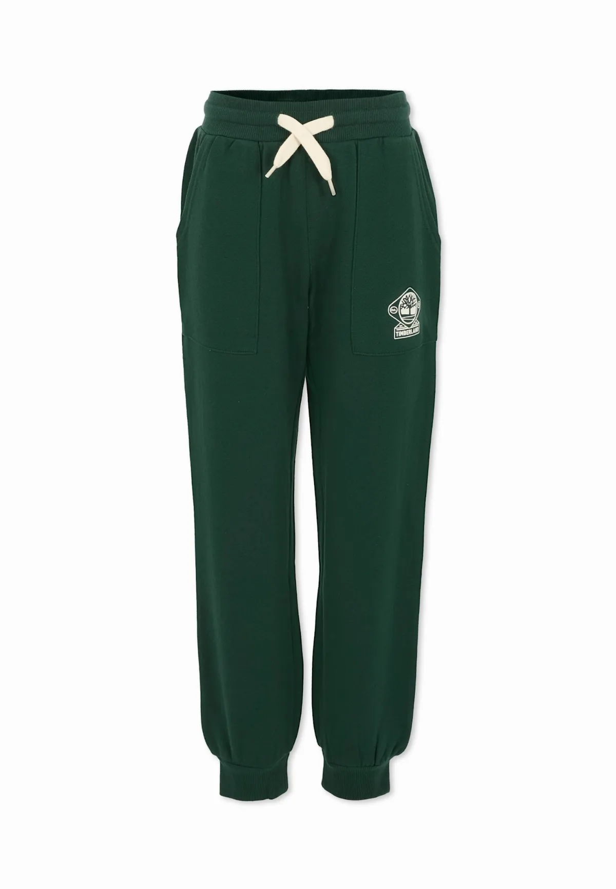 Green Trousers For Boy With Logo by Timberland
