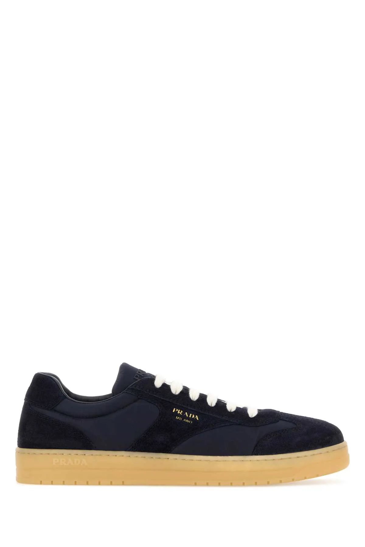 Midnight Blue Suede E Re-nylon Sneakers