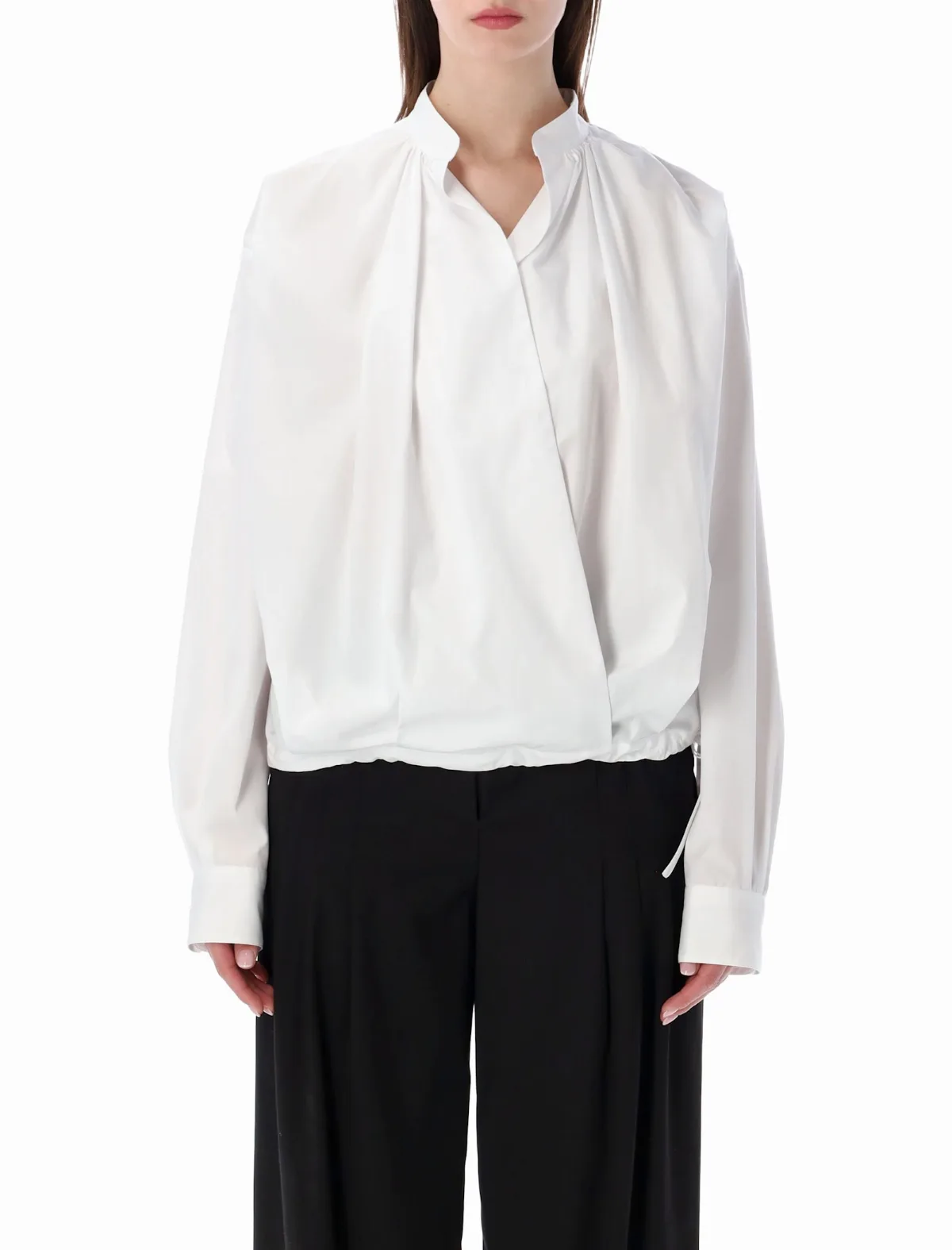 Cotton Wrap Shirt by Dries Van Noten