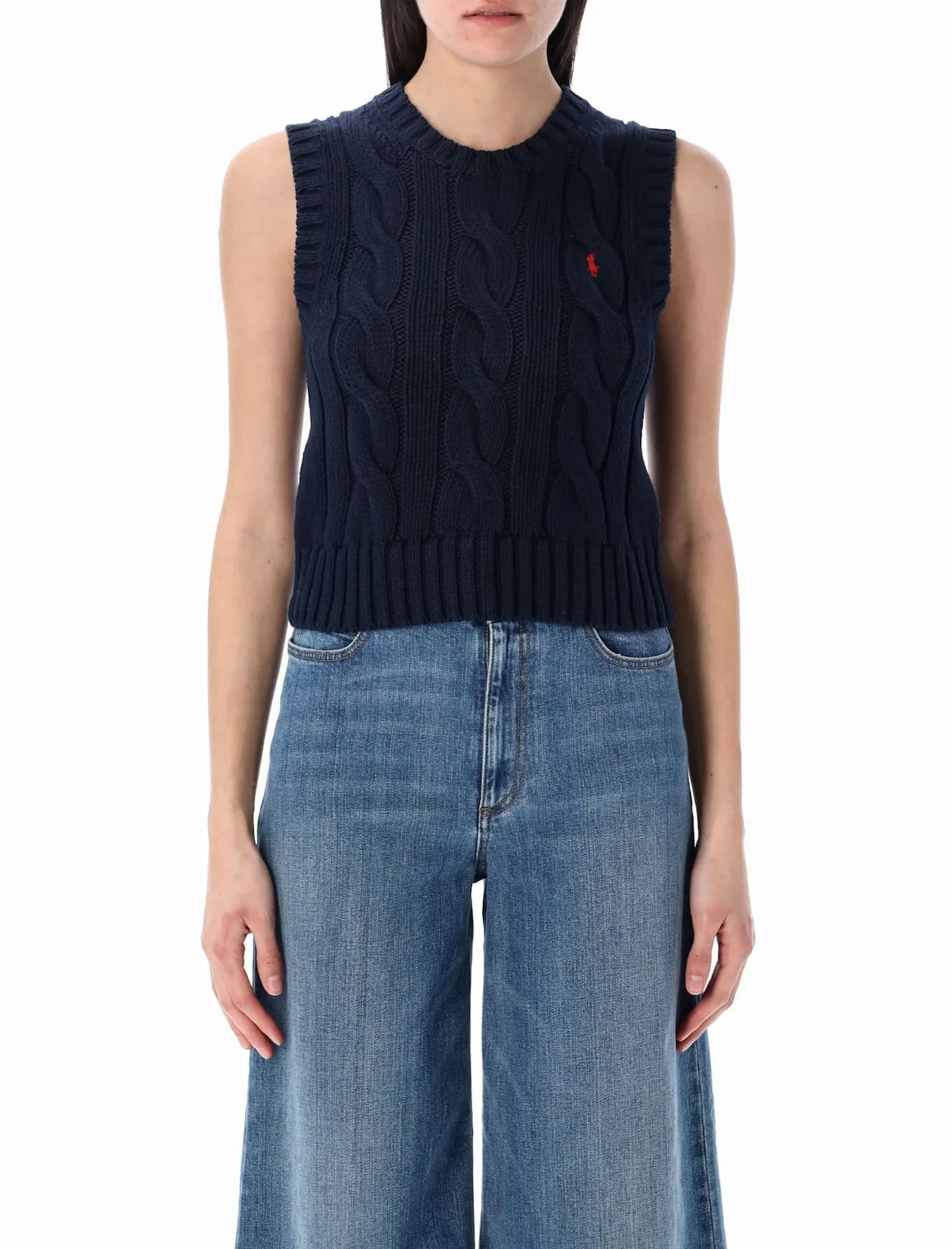 Cable Knit Vest