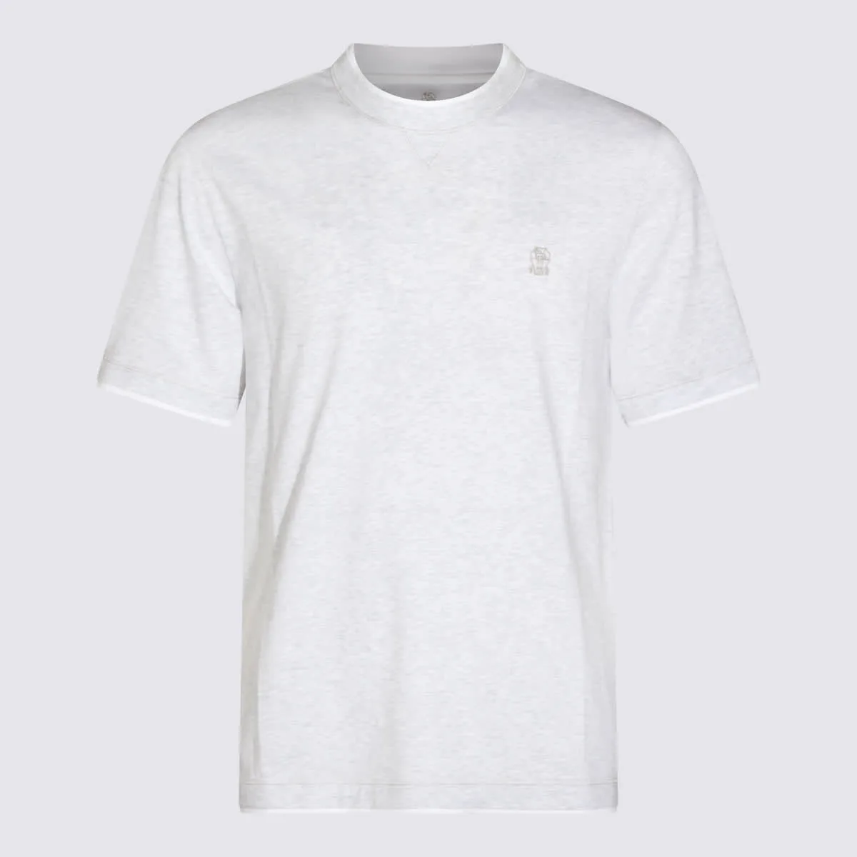 Light Grey Cotton T-shirt