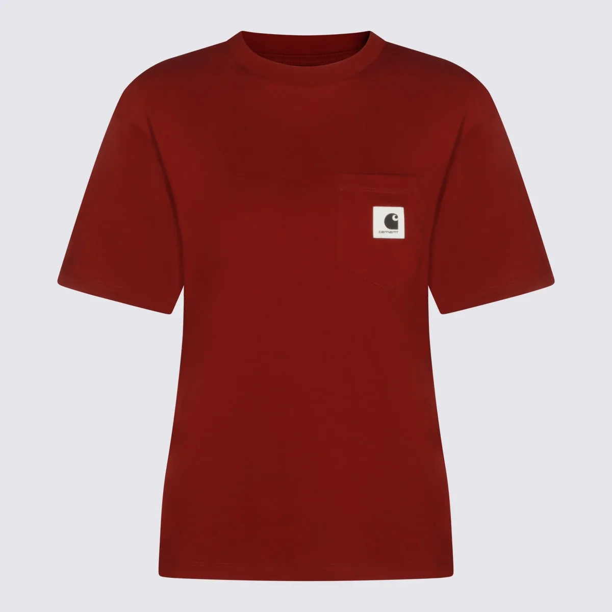 Marsala Cotton Pocket T-shirt by Carhartt