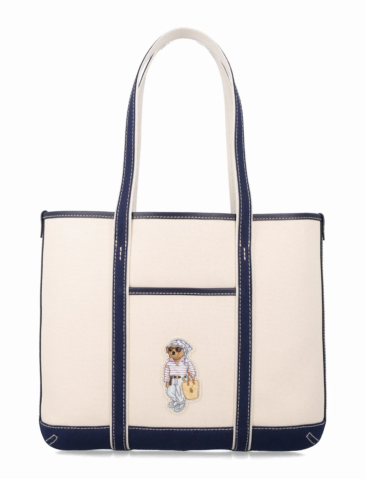 Polo Bear Canvas Tote Bag