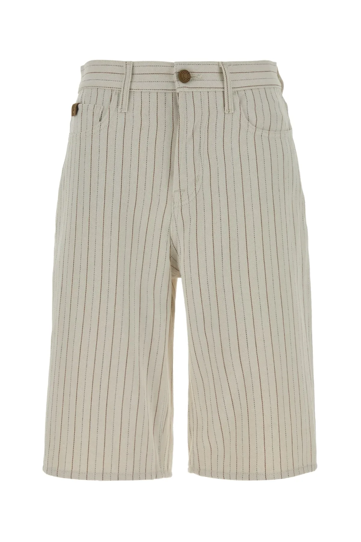 Pant Bermuda Wide Leg Loose Waist Amber by Jacob Cohen