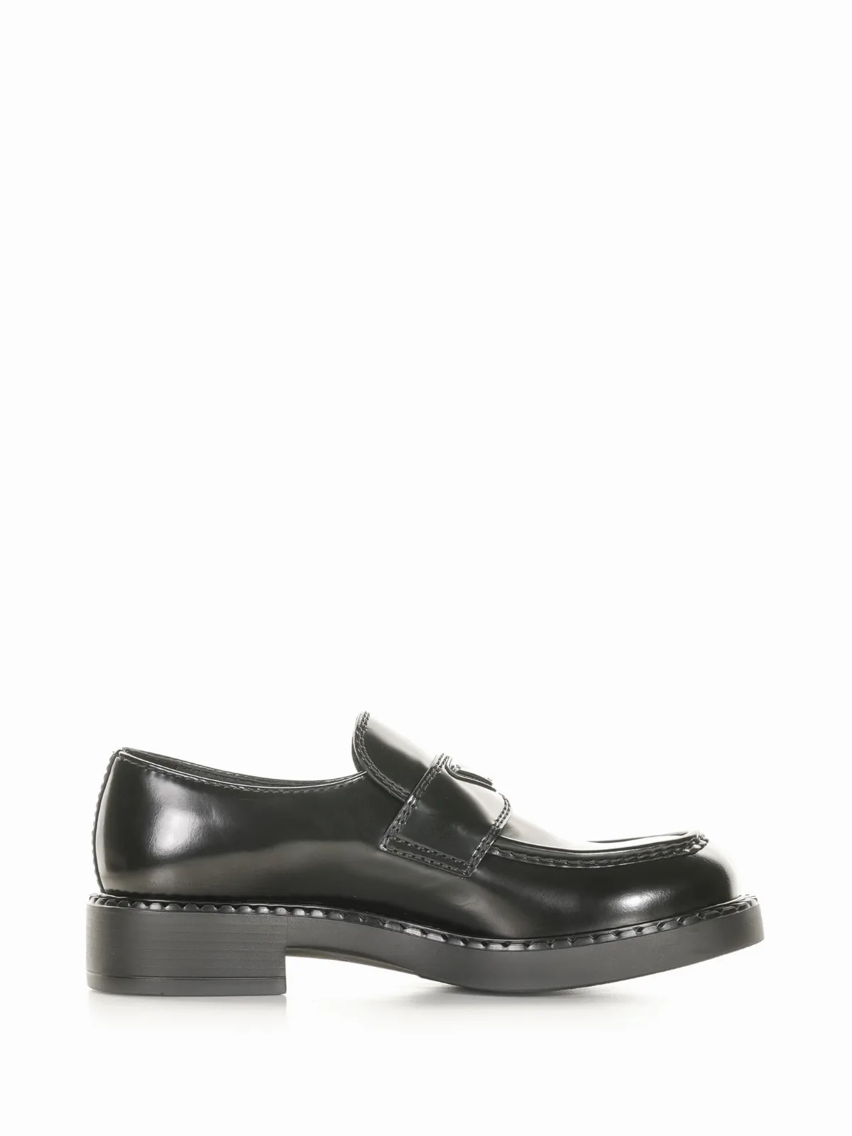 Chocolate Loafers In Brushed Leather