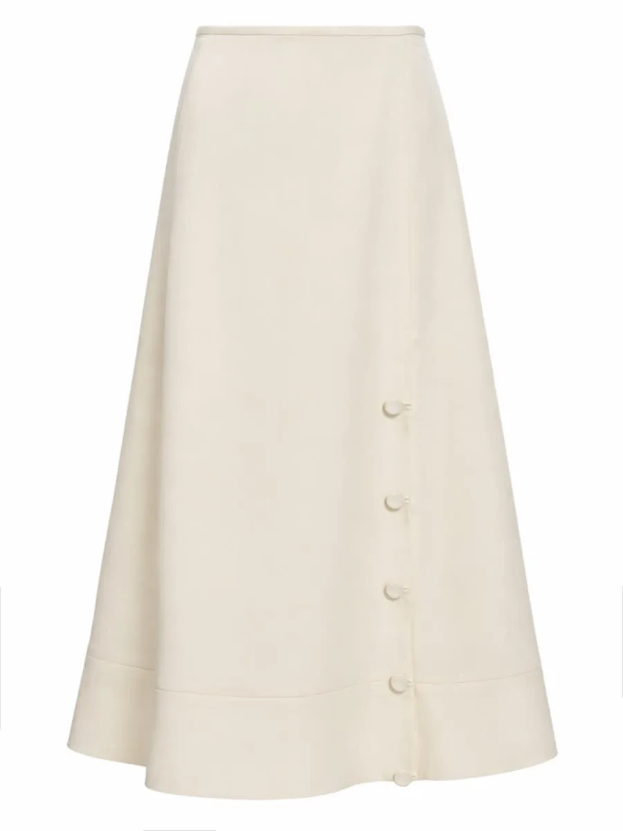 Satin Skirt.