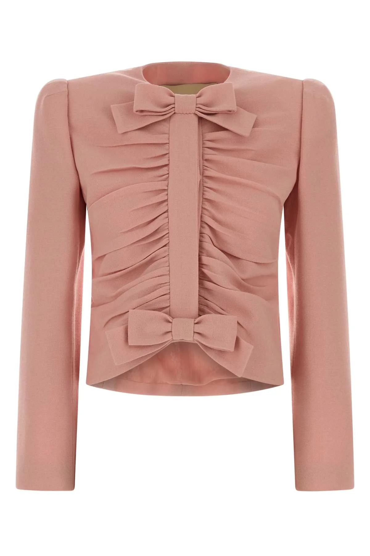 Pink Wool Blazer