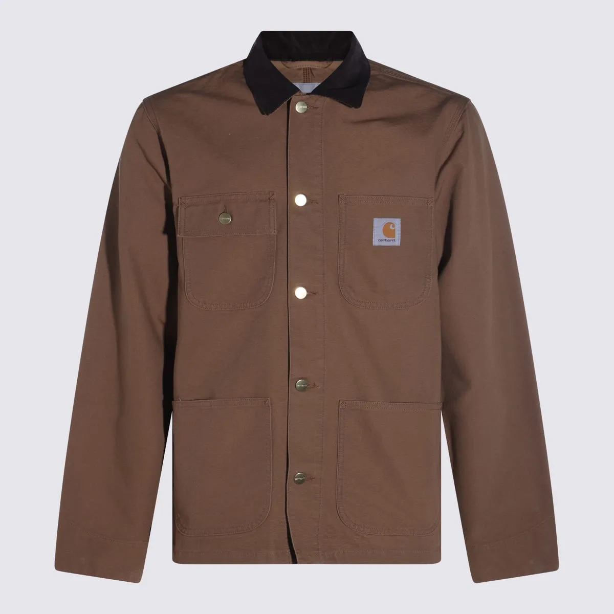 Brown Cotton Michigan Casual Jacket