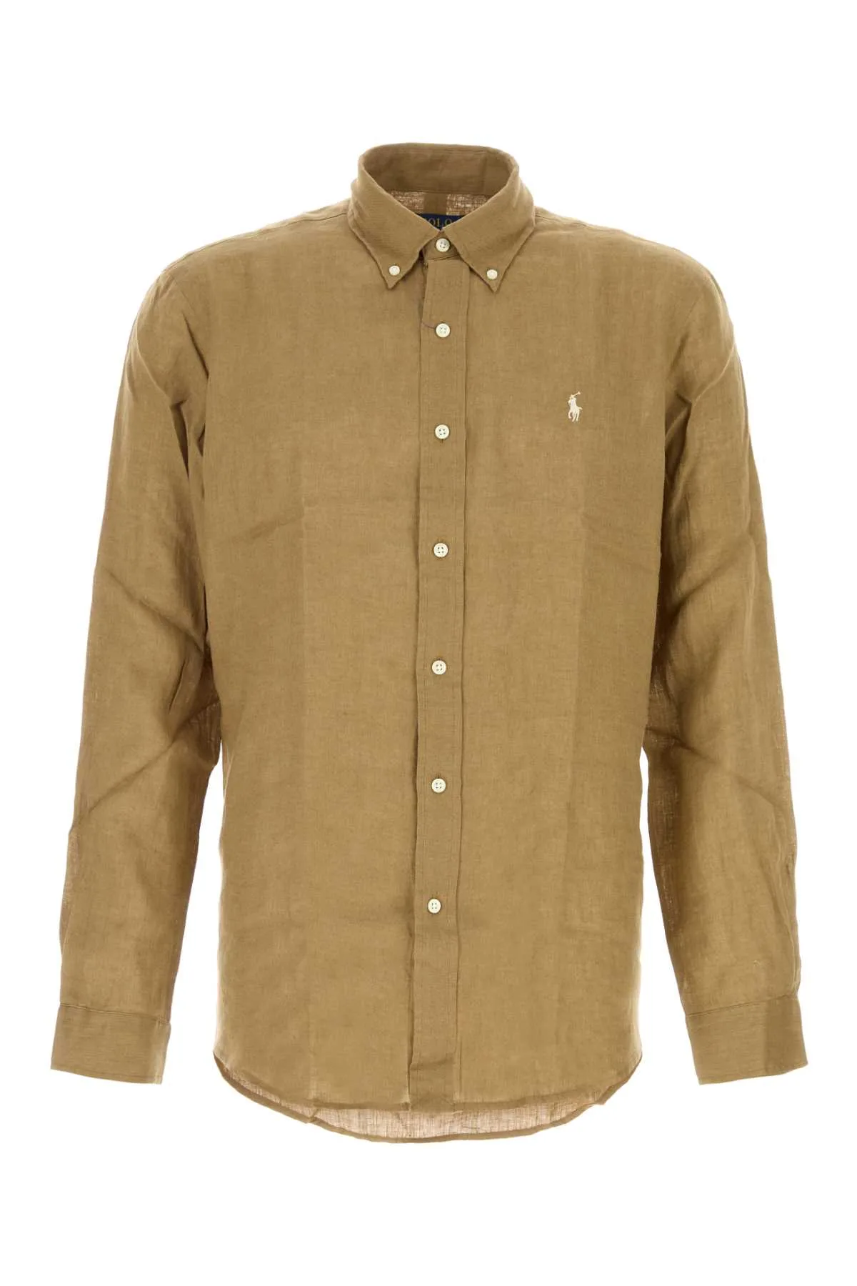 Camel Linen Shirt