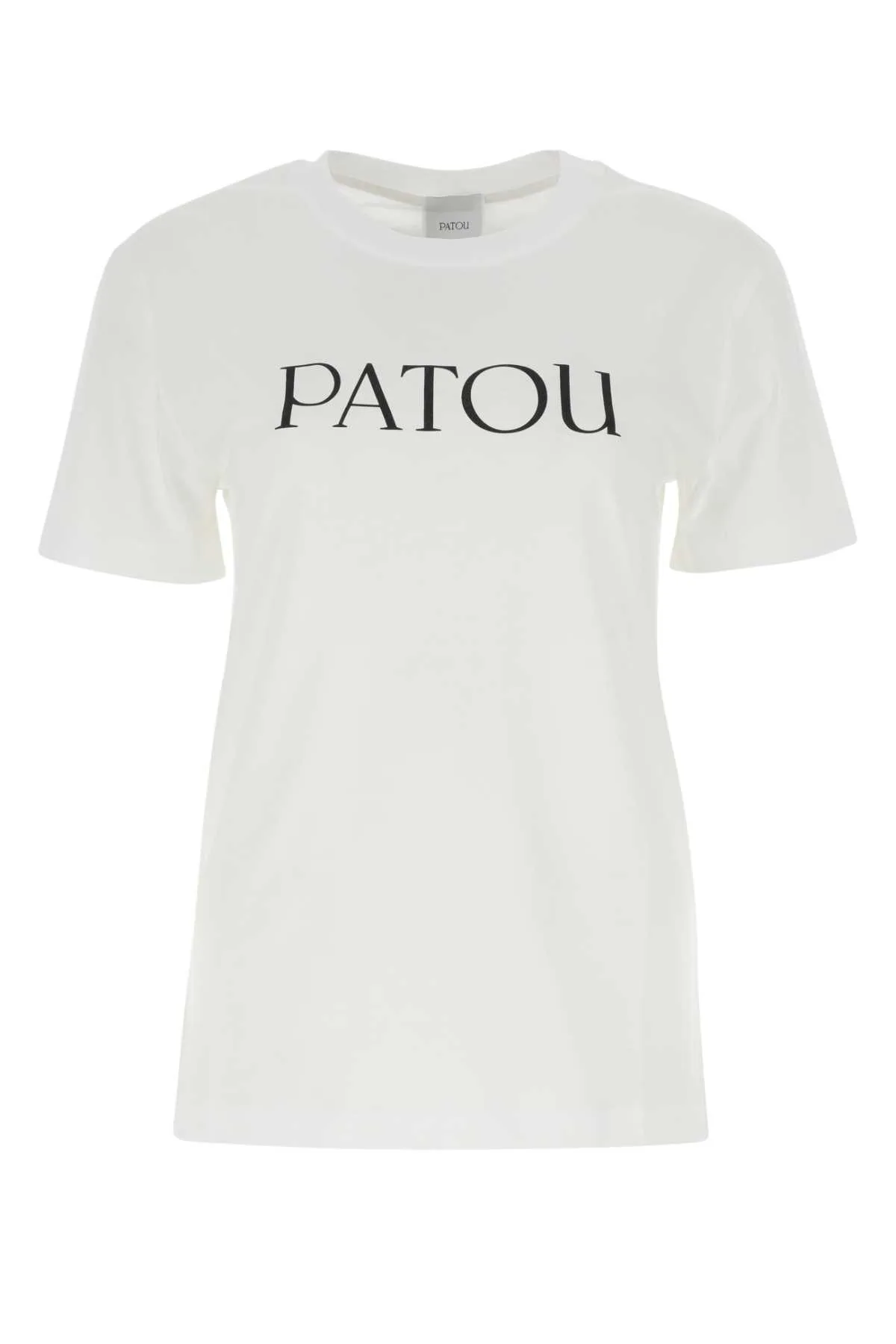White Cotton T-shirt by Patou