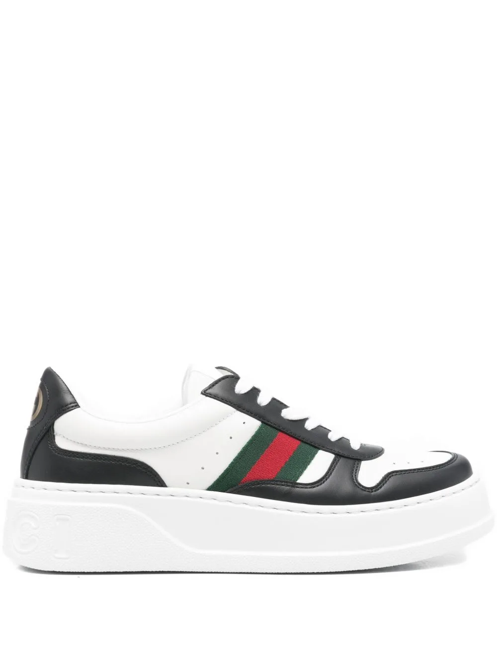 Chunky B Leather Sneakers