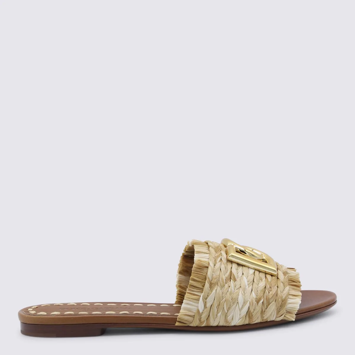 Brown Leather Flat