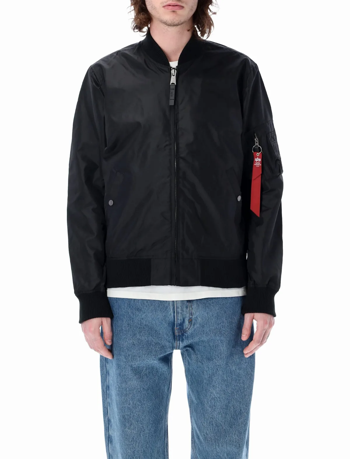 Ma-1 Tt Nylon Bomber Jacket