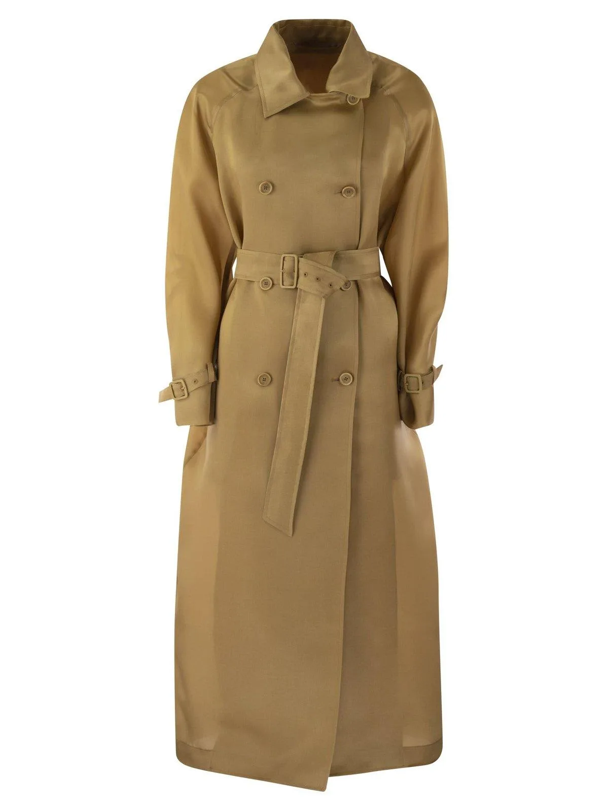 Double-breasted Belted Coat by Max Mara