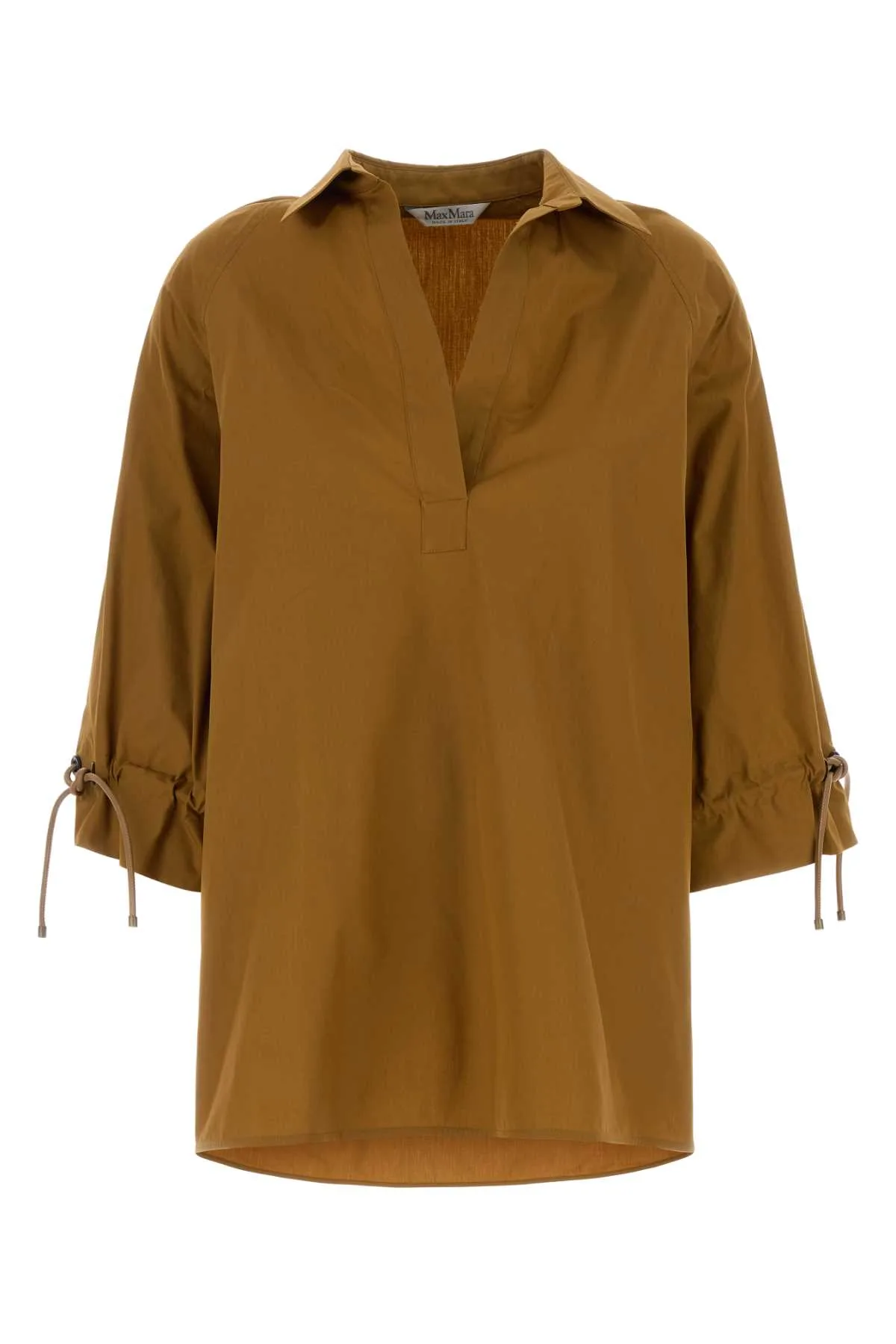 Biscuit Poplin Adorni Blouse