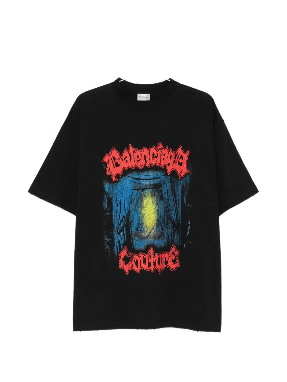 Printed Cotton T-shirt by Balenciaga