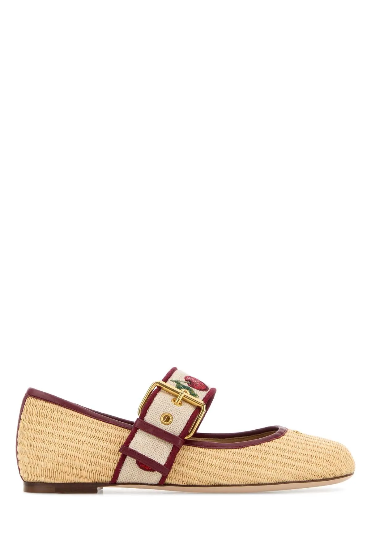 Raffia Bribri Ballerinas
