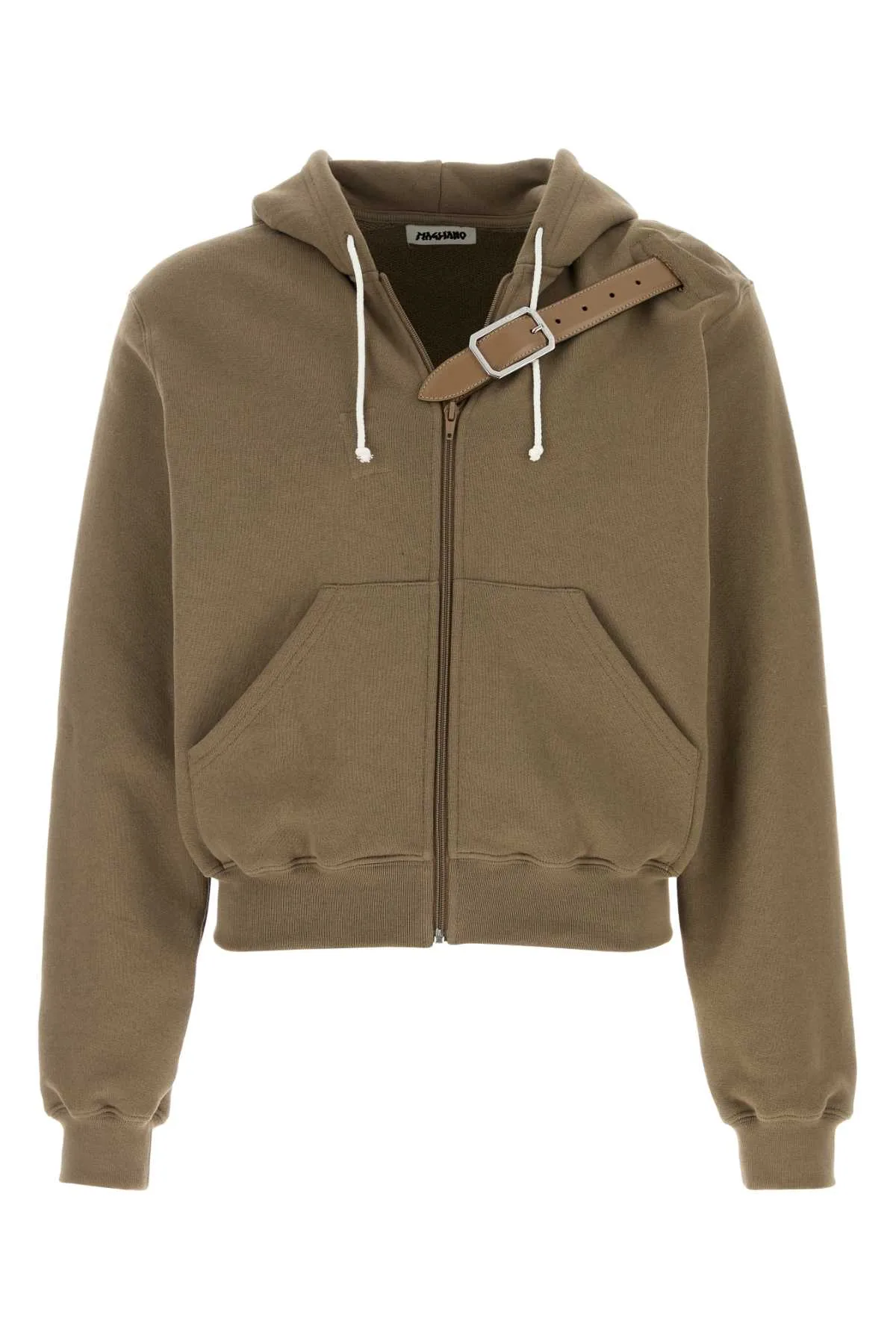 Cappuccino Cotton Provincia Sweatshirt by Magliano