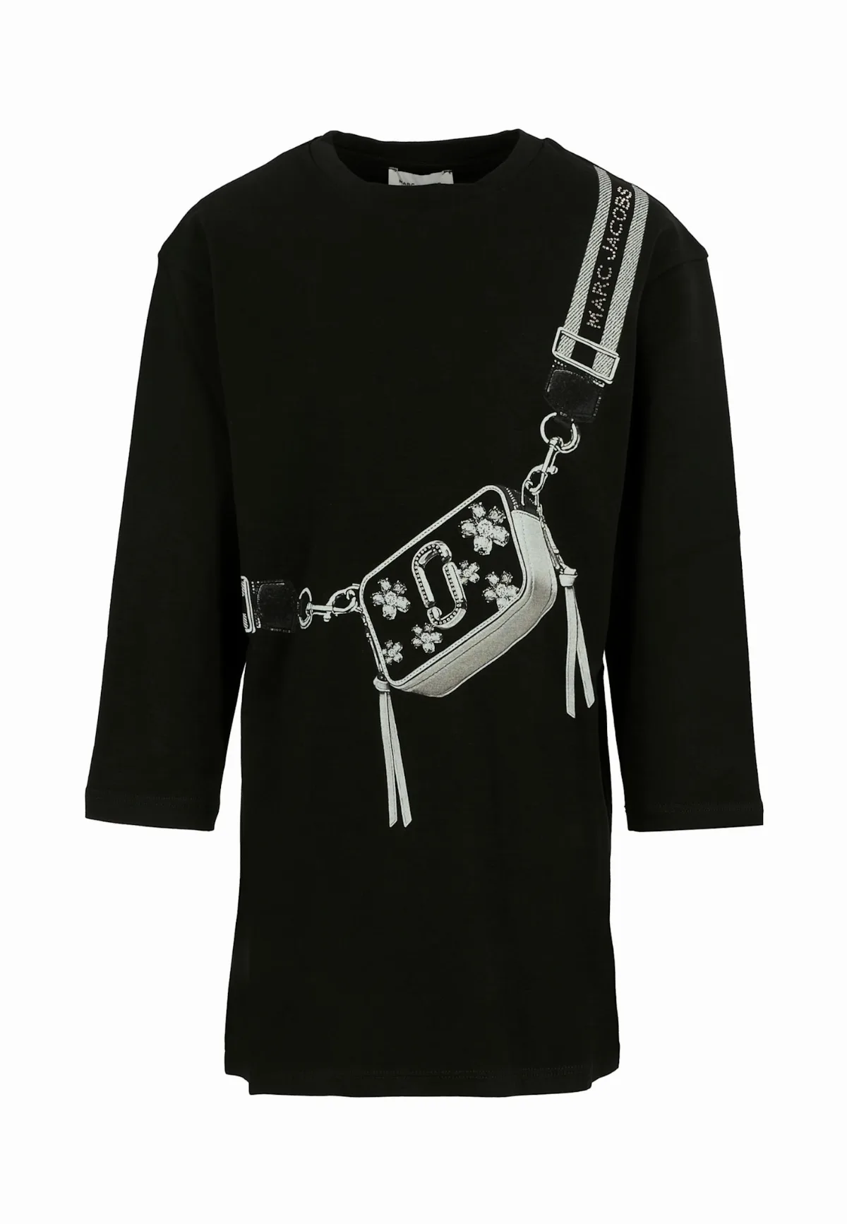 Black Dress For Girl With Bag by Marc Jacobs