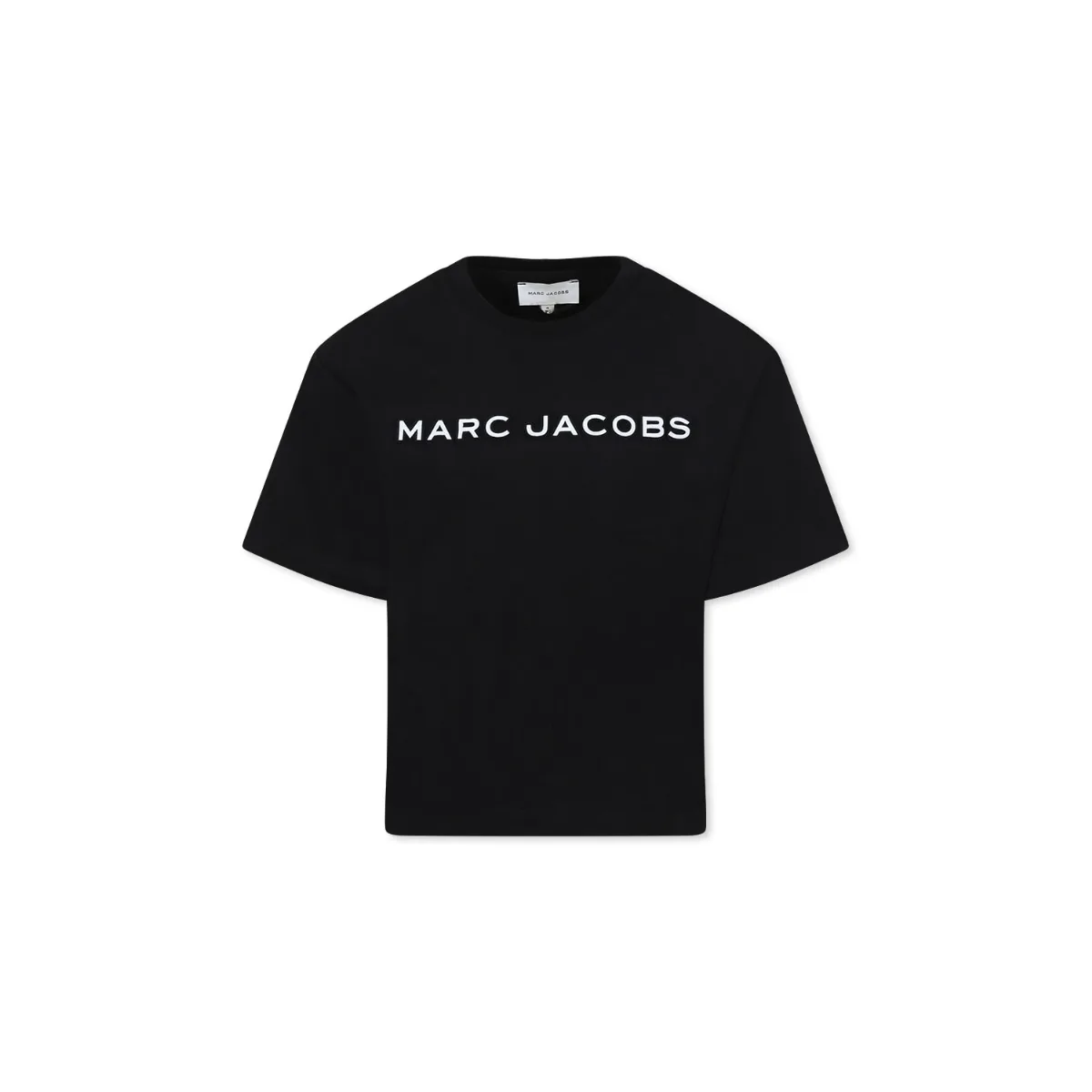 Black T-shirt For Kids With Logo