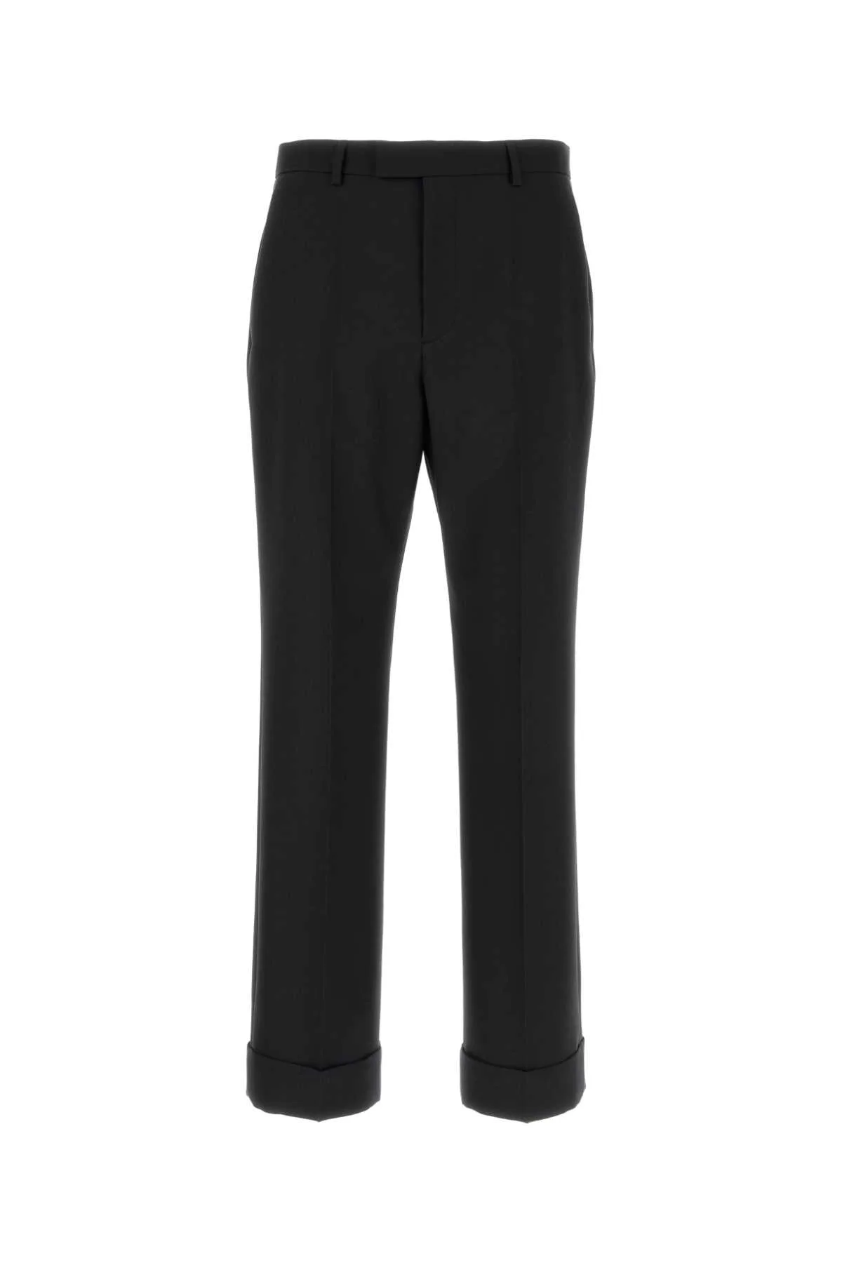 Black Wool Pant