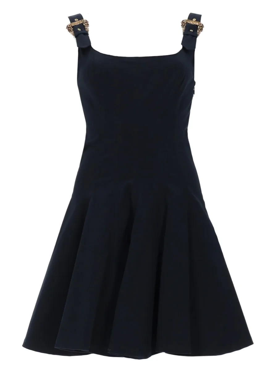 Mini Abito Con Fibbie baroque by Versace Jeans Couture