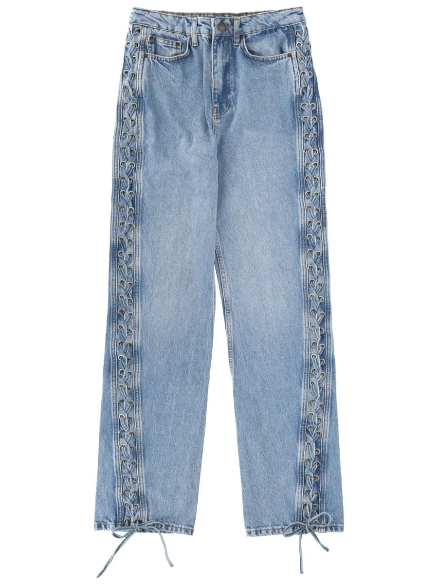 Jeans With Laces