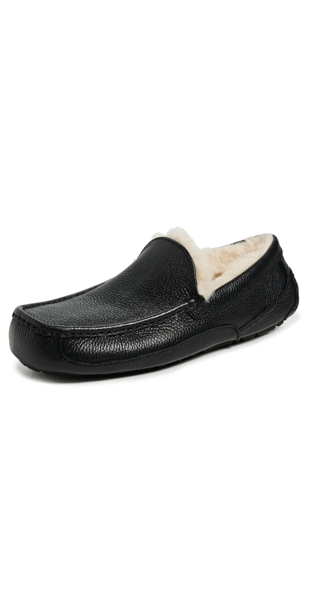 Ascot Leather Slippers