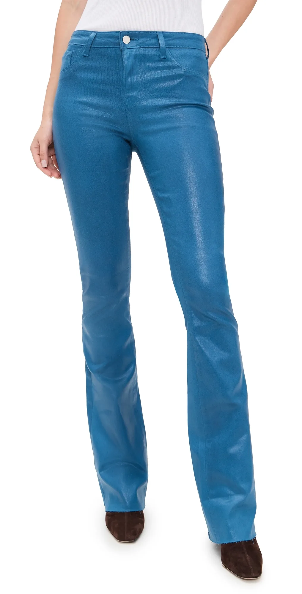 Ruth Raw Hem Straight Jeans