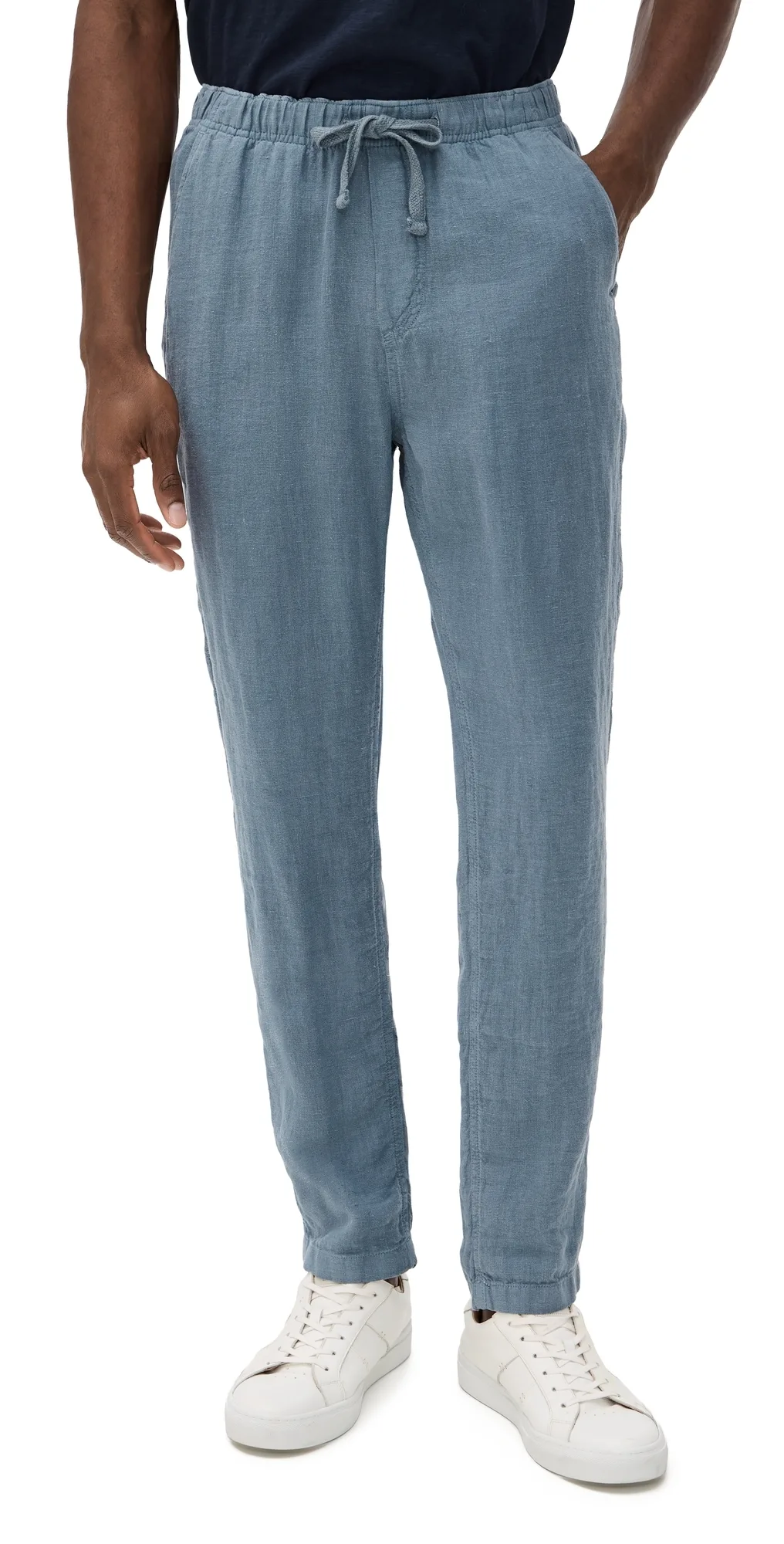 Linen Drawstring Pants