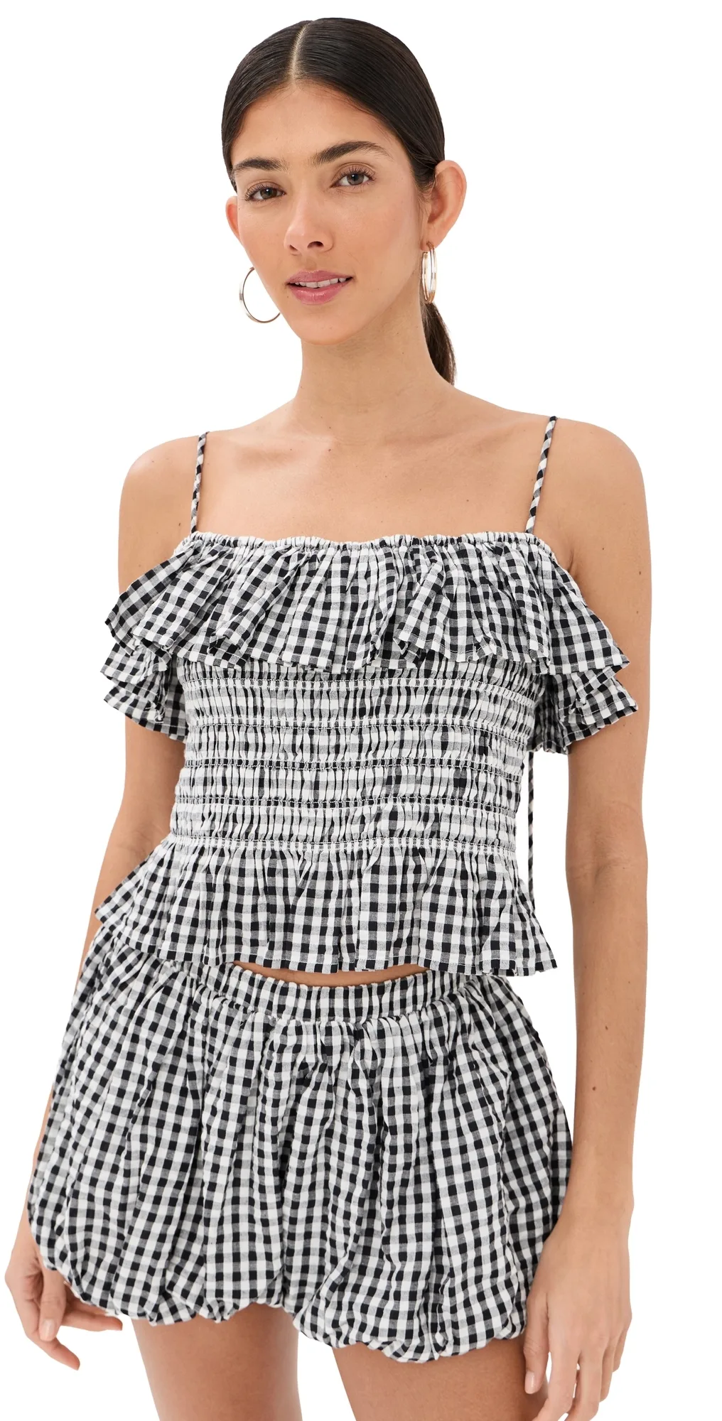 Clara Sideshow Check Top