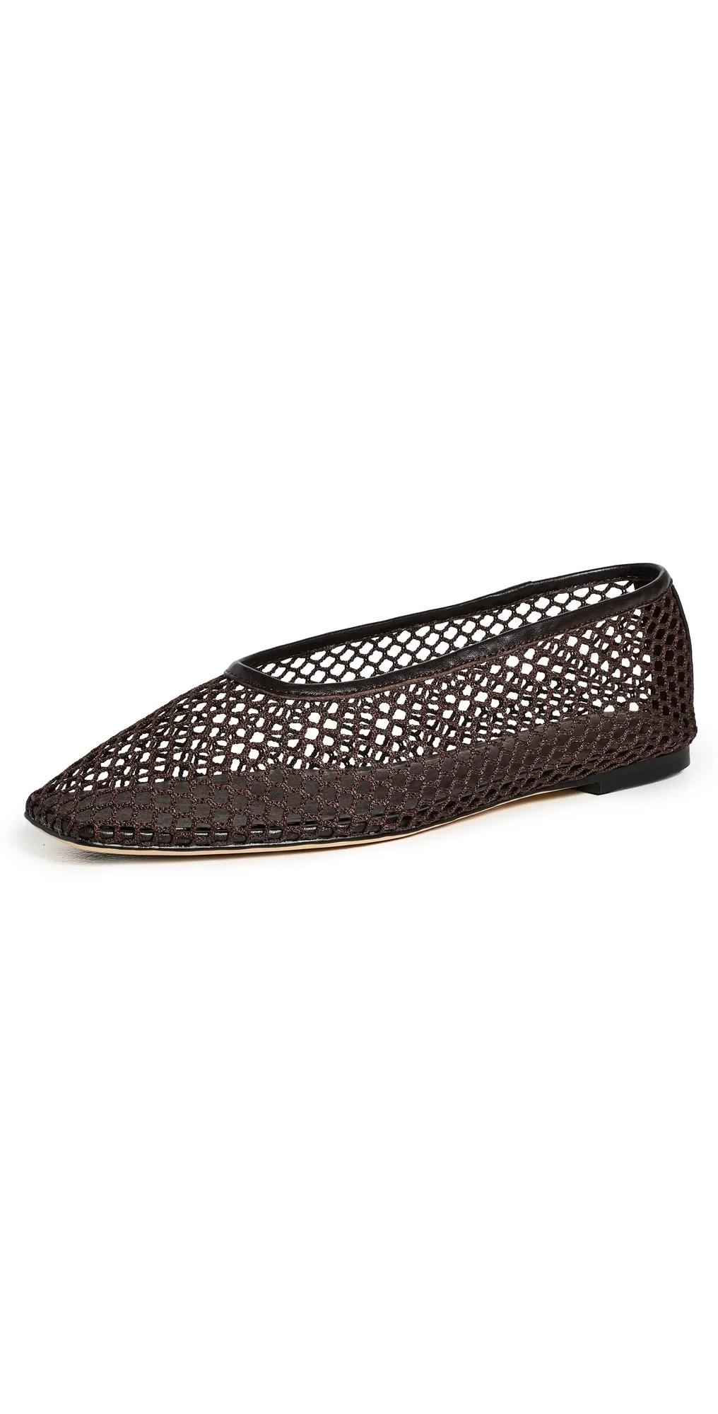 Buzz Square Toe Mesh Flats