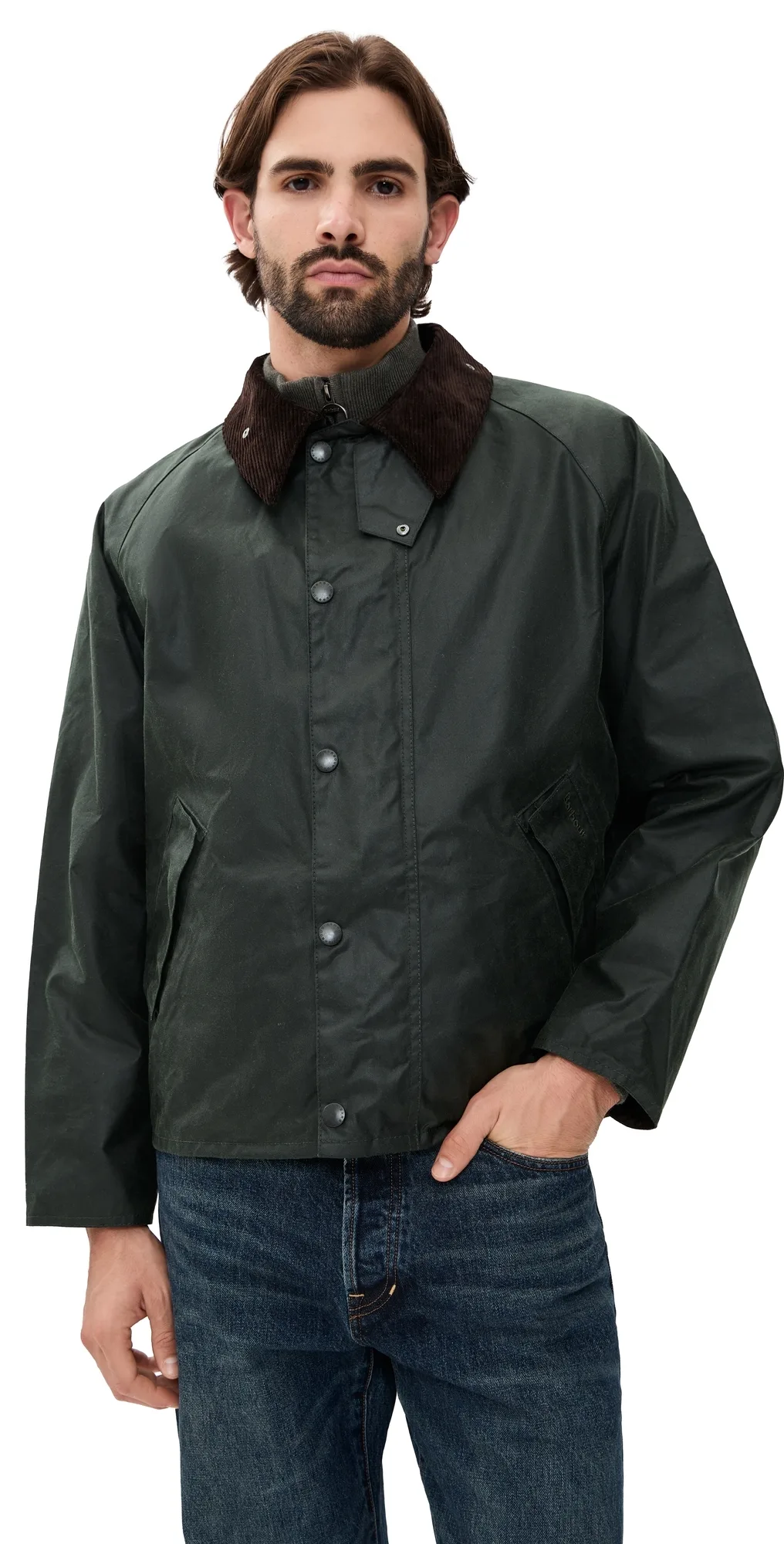 Transport Wax Jacket by Barbour