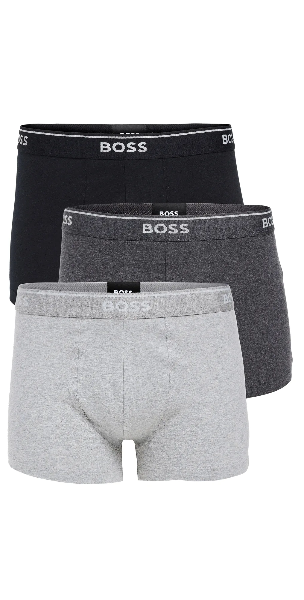 Classic Cotton 3 Pack Trunks by BOSS