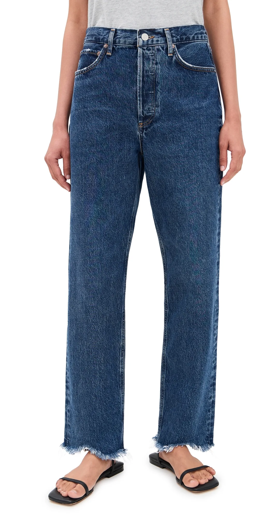 90s Mid Rise Straight Jeans