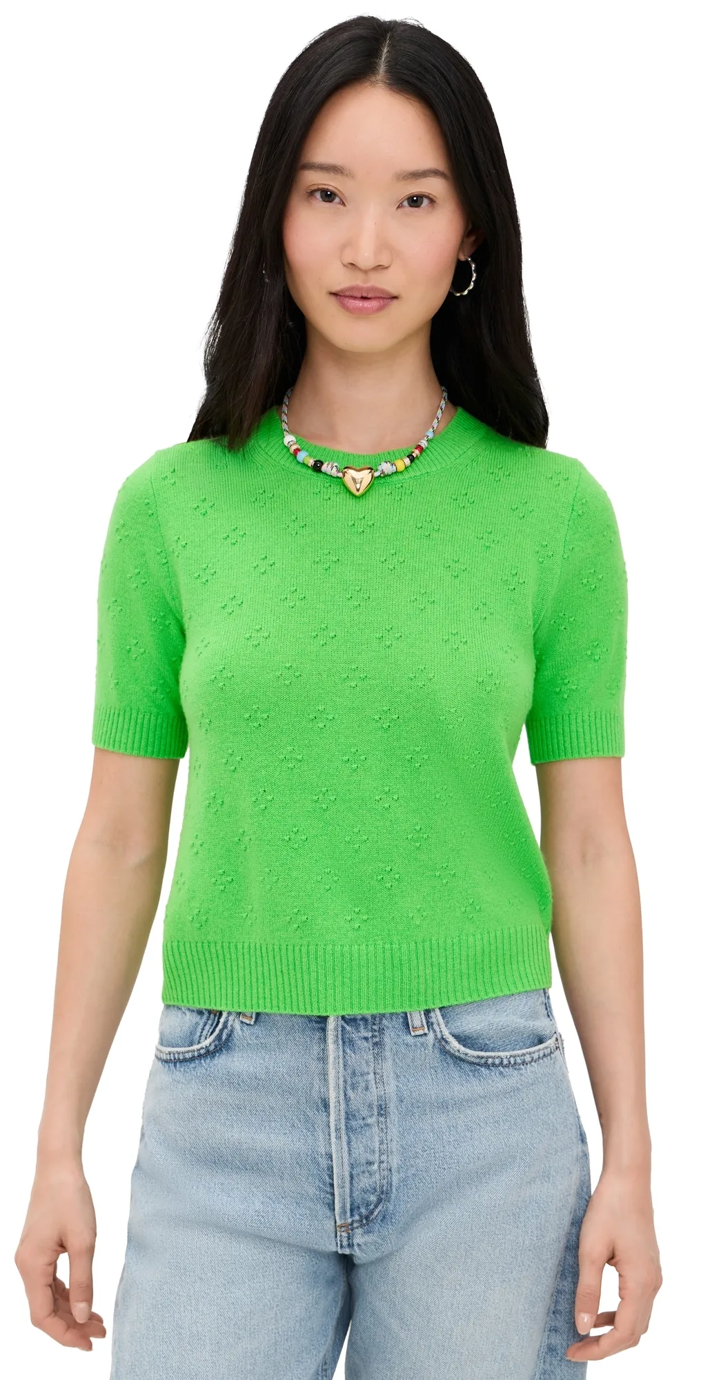 Compass Cashmere Sweater Tee