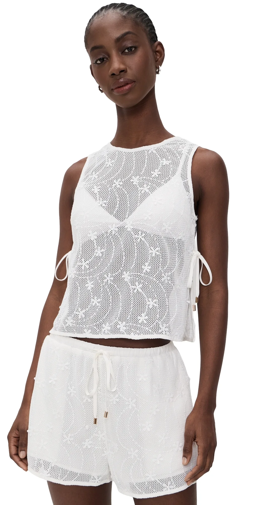 Sundara Tie Side Lace Top