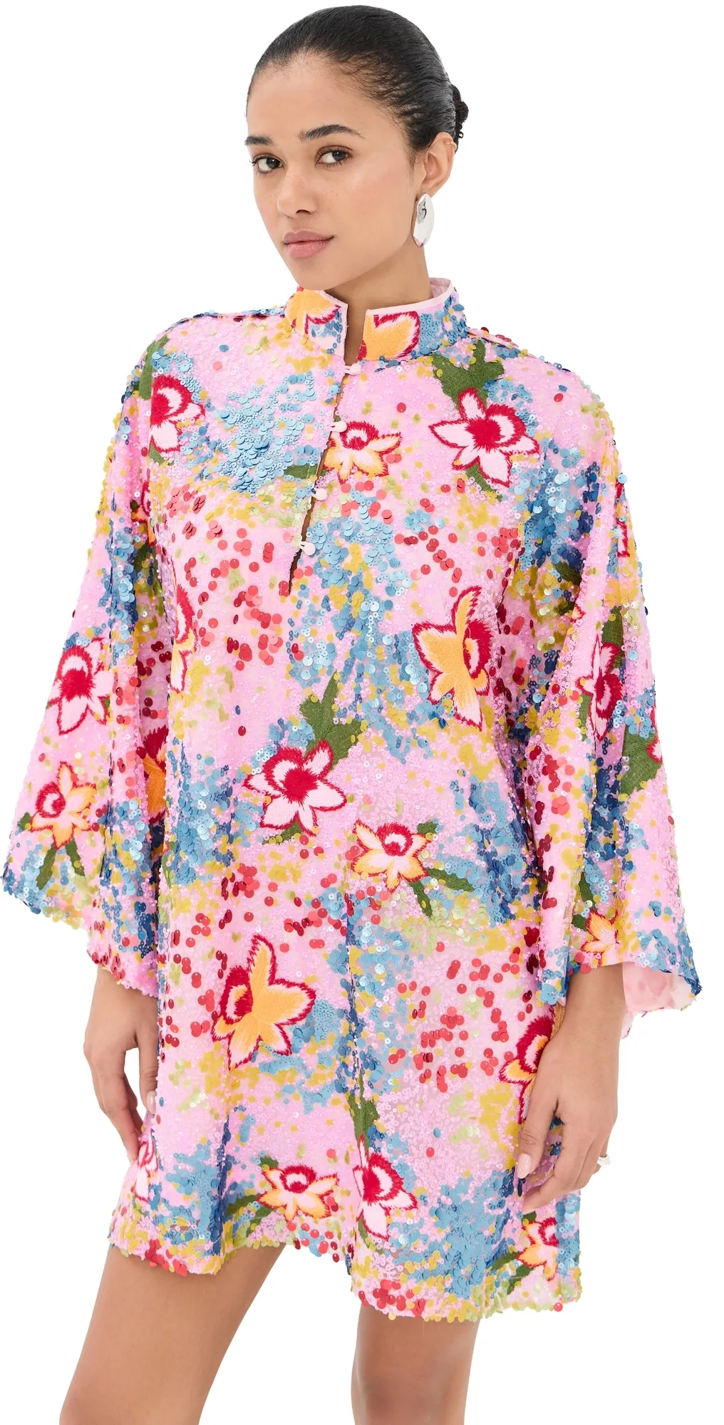 Sequin Mini Caftan