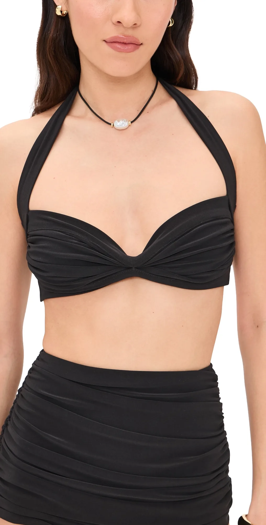 Bill Bra Bikini Top by Norma Kamali
