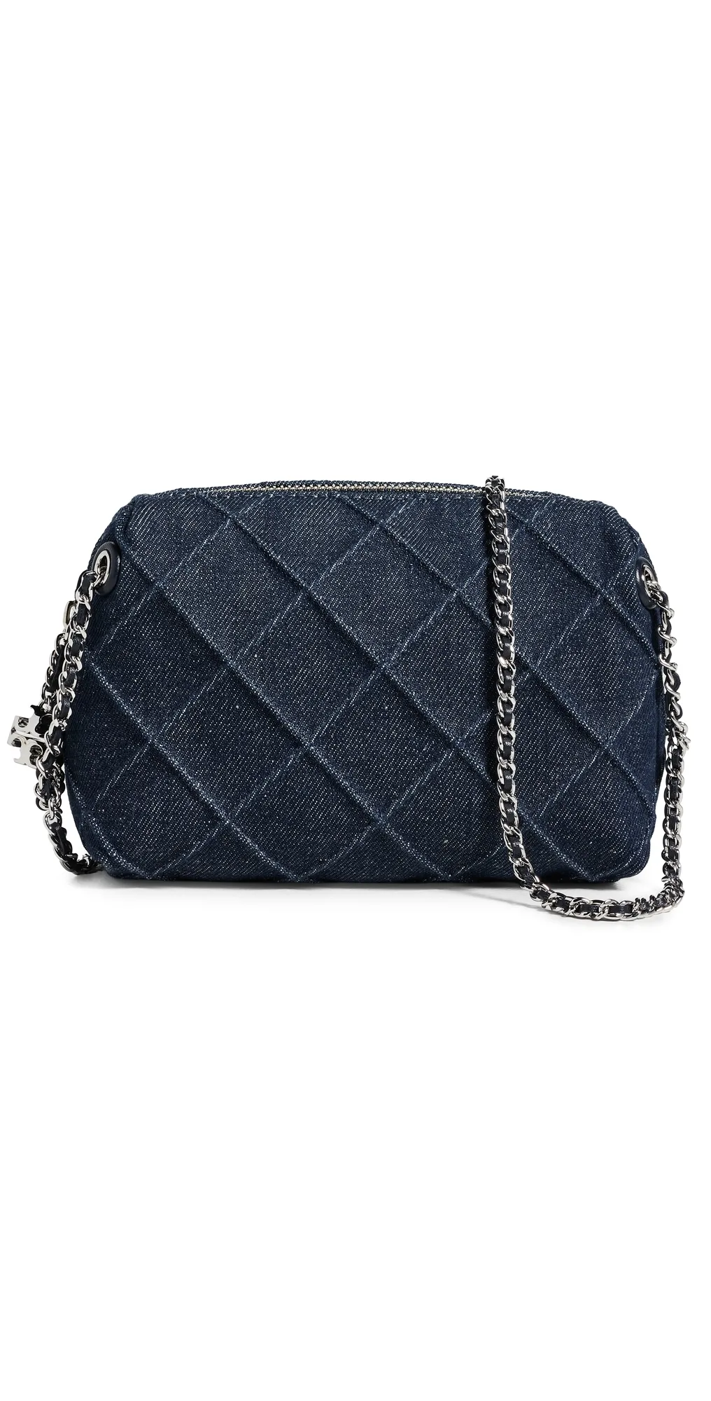 Fleming Denim Soft Crossbody Bag