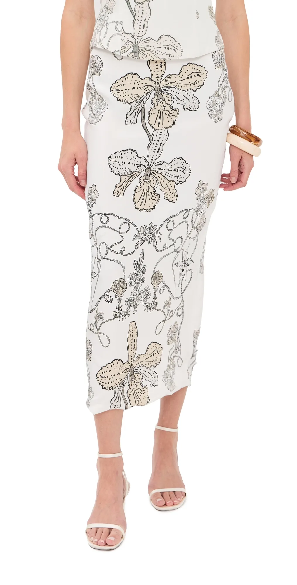 Onia Silk Skirt by Isla & White