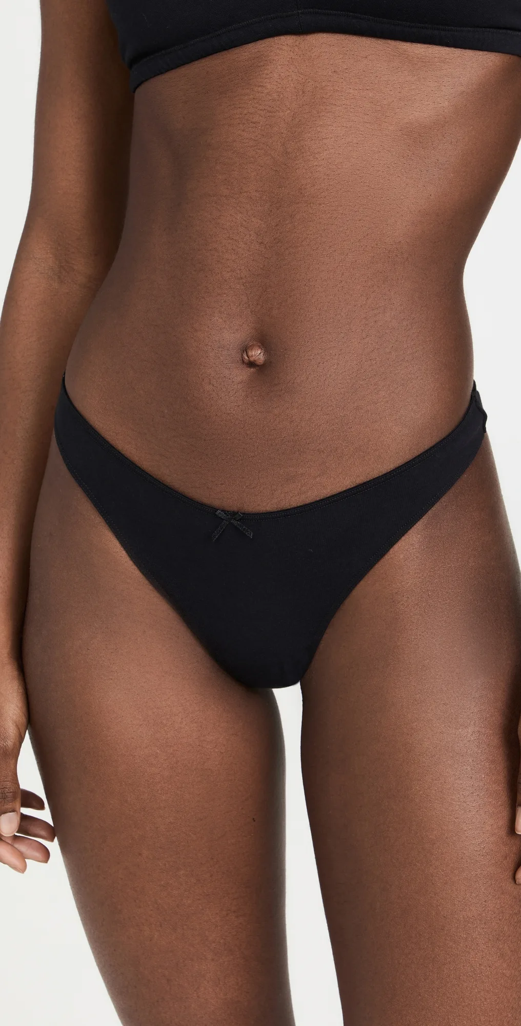 Pima Stretch Cotton Thong