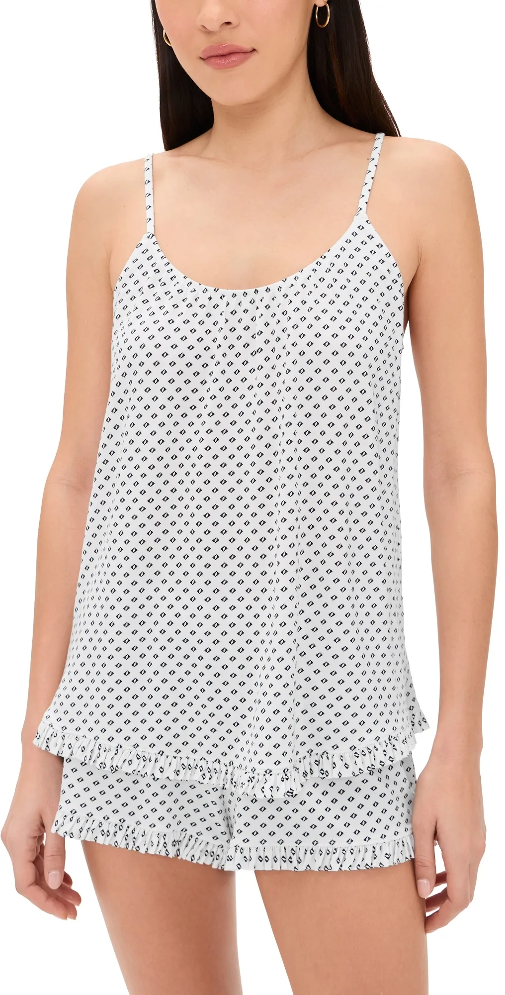 Gisele Printed Cami and Shorts Pajama Set