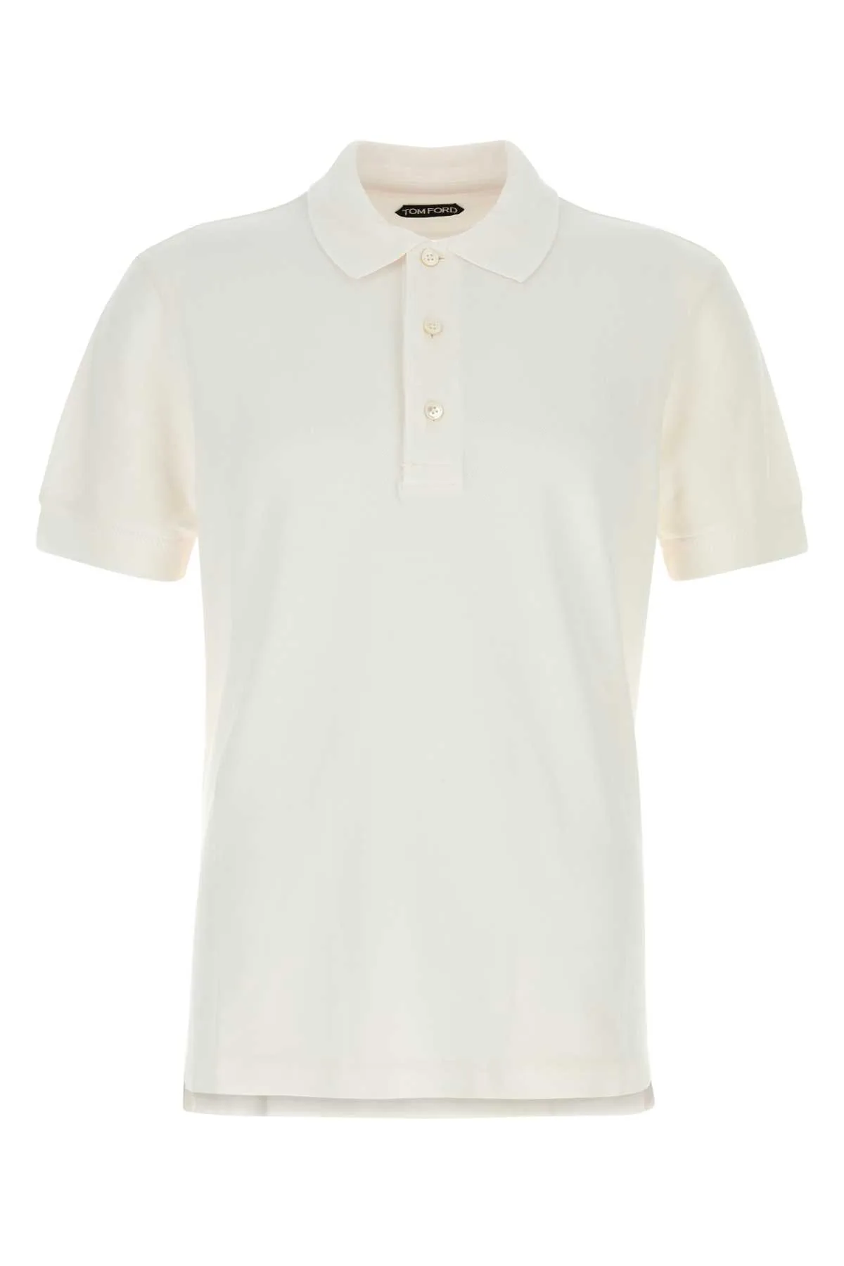White Piquet Polo Shirt