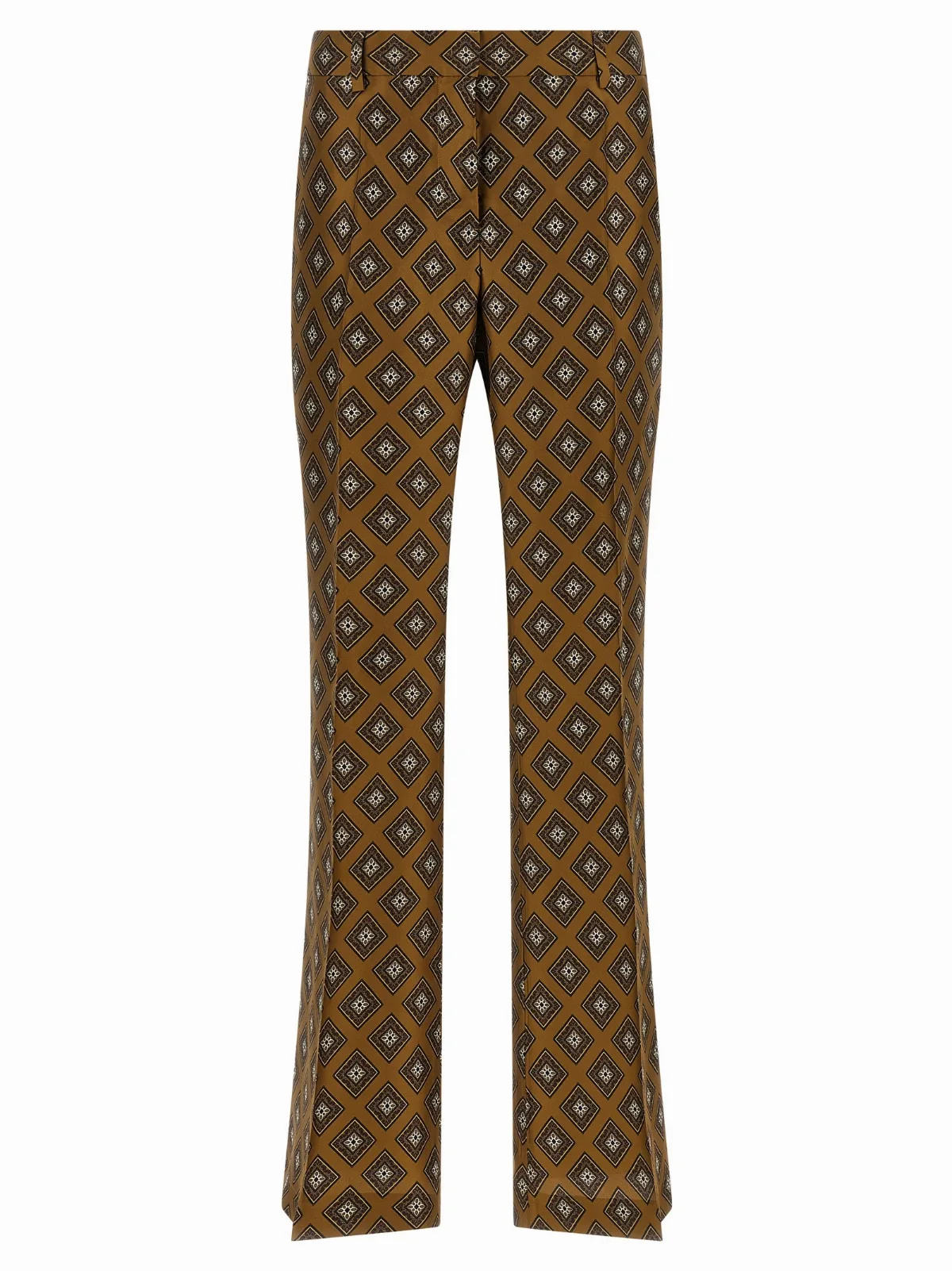 Tie-print Pants