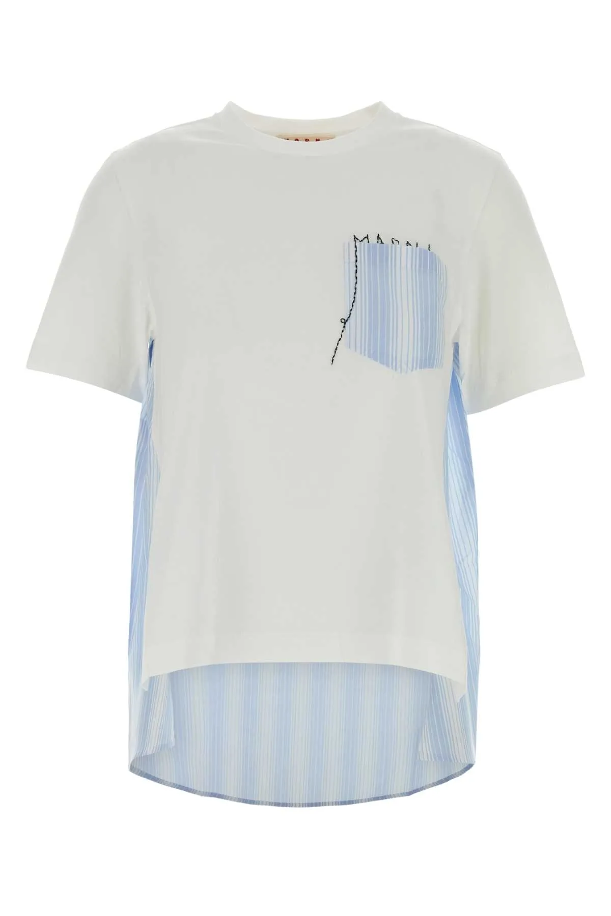 White Cotton T-shirt