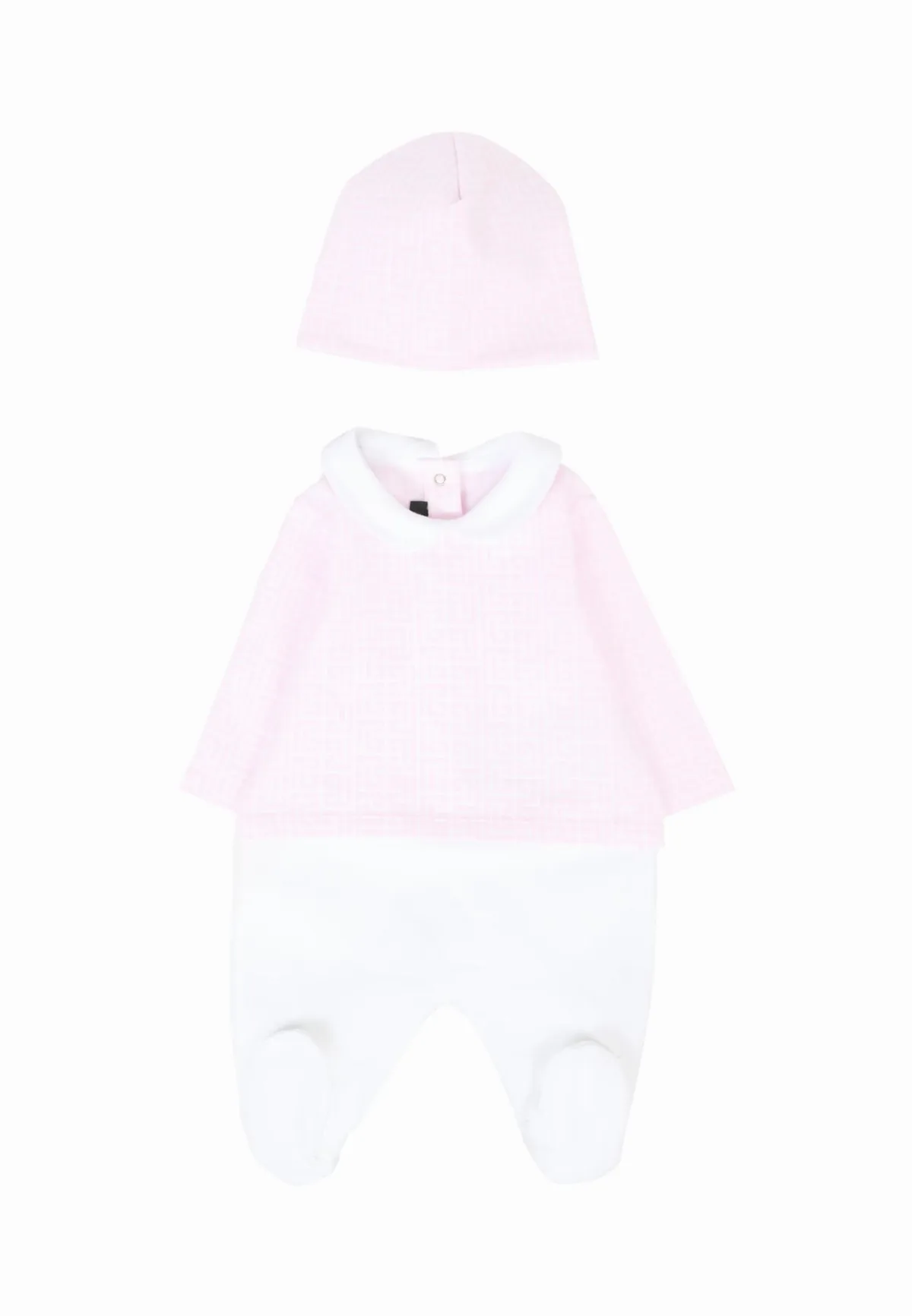 Pink Babygrow Set For Baby Girl With Maze