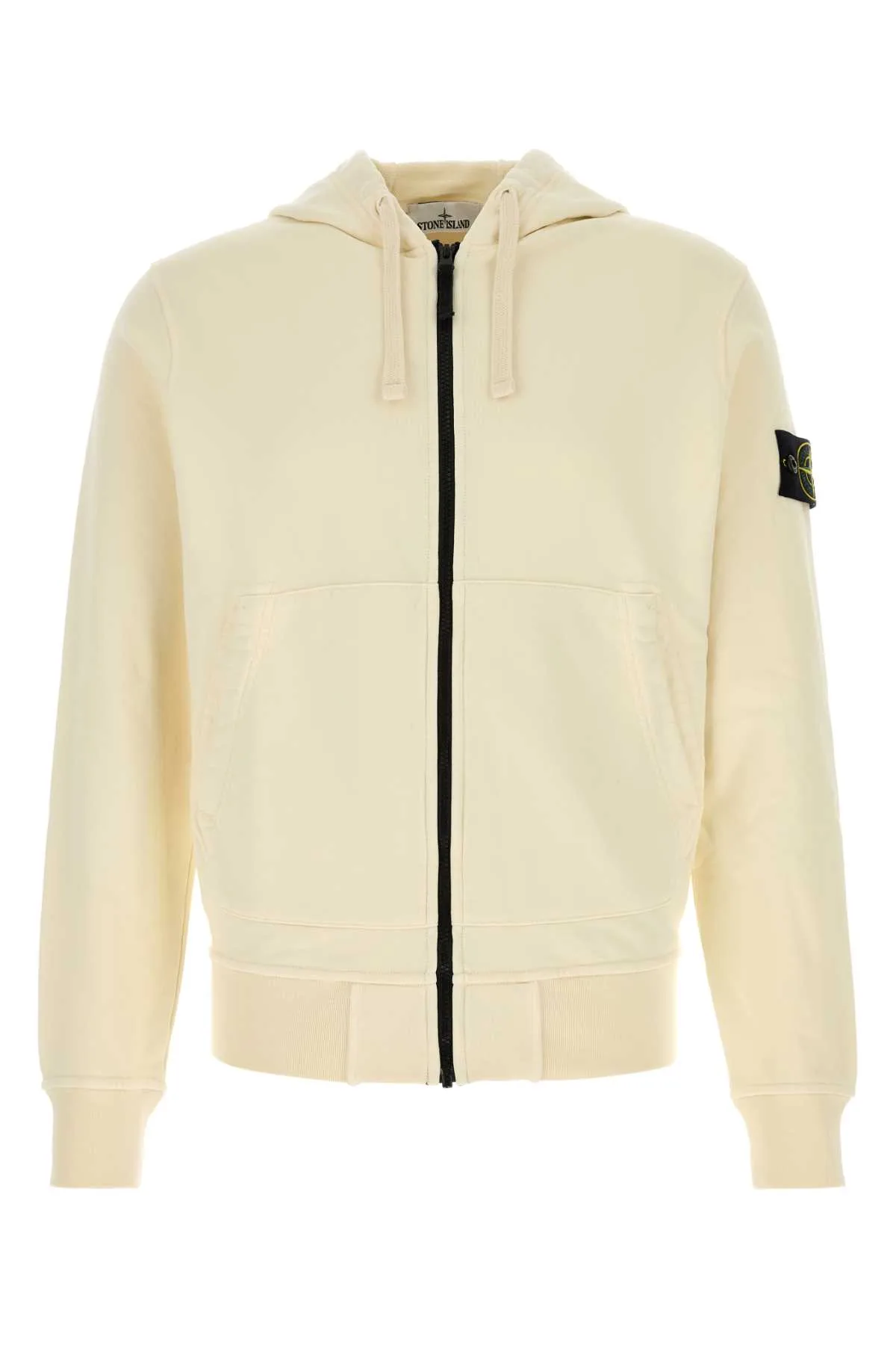 Ivory Cotton Sweatshirt