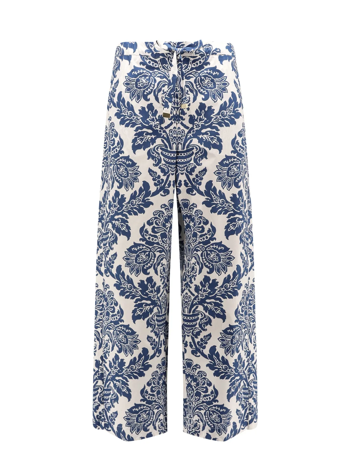 Merano Cotton Trouser With Floral Print